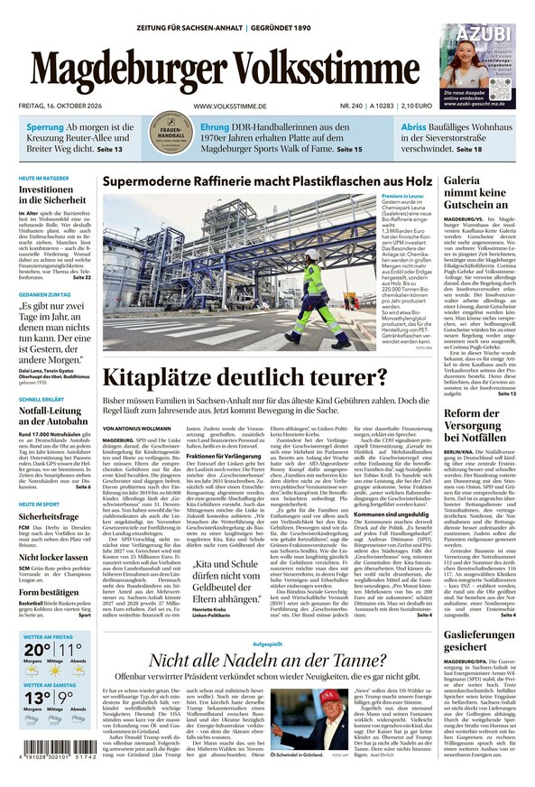 Volksstimme - ePaper