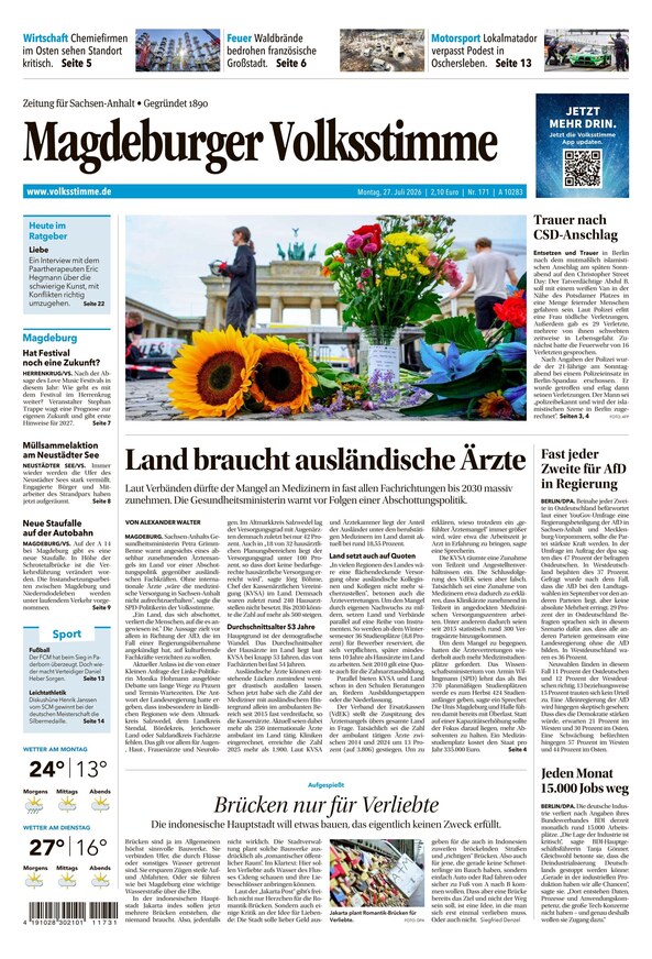 Volksstimme - ePaper