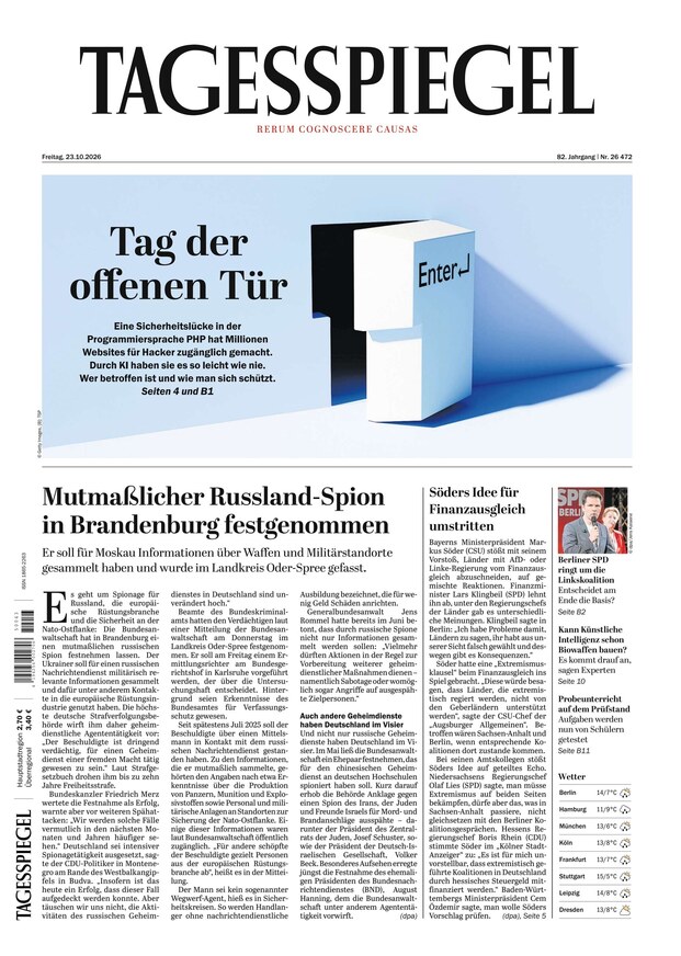 Tagesspiegel - ePaper