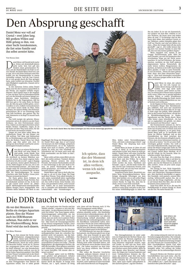 Sächsische Zeitung Dresden Vom 20.03.2023 – Als EPaper Im IKiosk Lesen