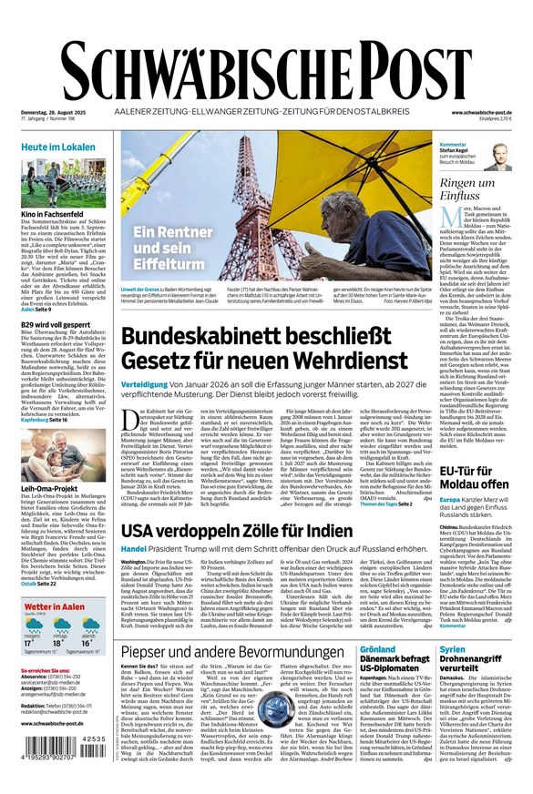 Schwäbische Post - ePaper