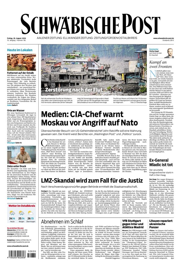 Schw&auml;bische Post - ePaper