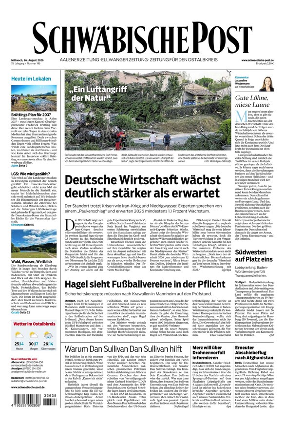 Schw&auml;bische Post - ePaper