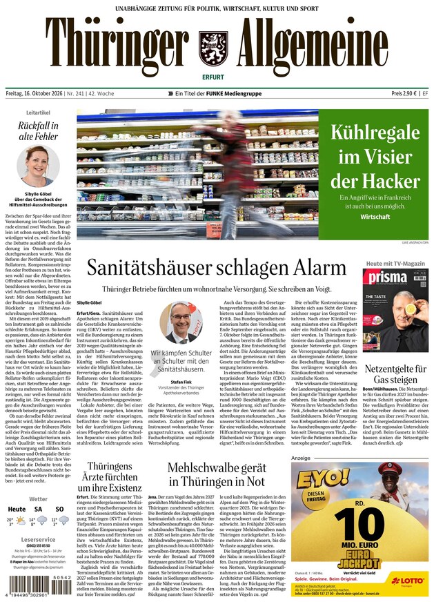 Th&uuml;ringer Allgemeine - ePaper
