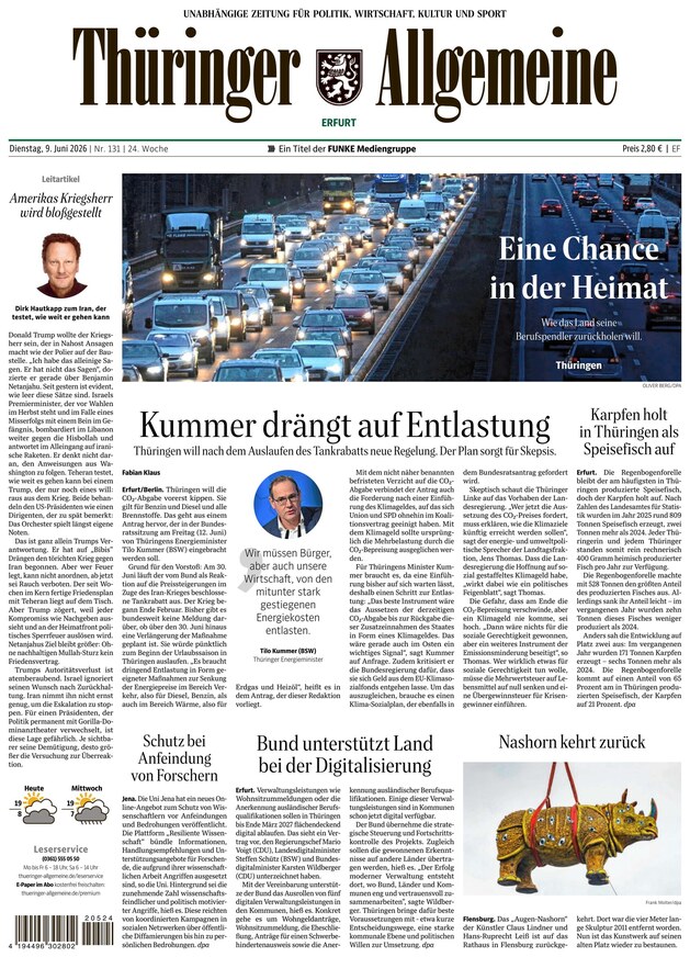 Thüringer Allgemeine - ePaper