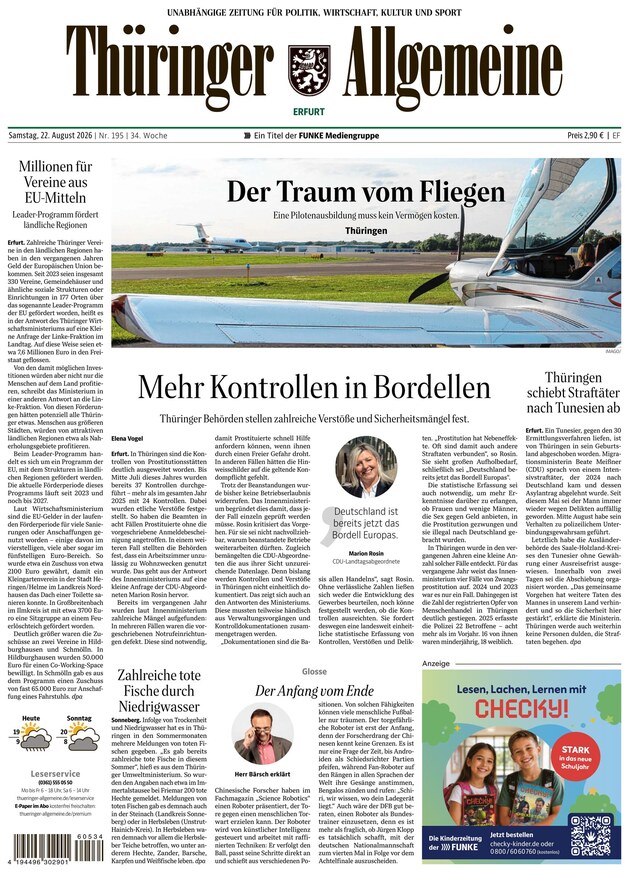 Th&uuml;ringer Allgemeine - ePaper