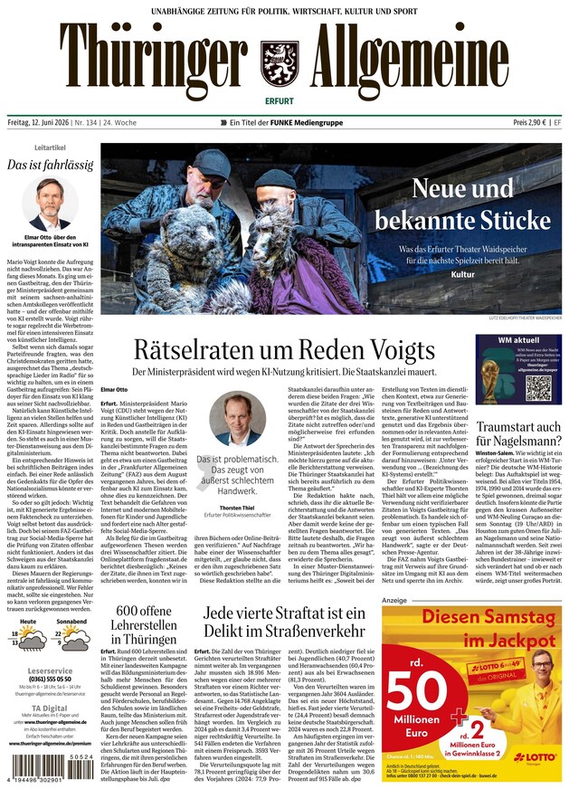 Thüringer Allgemeine - ePaper