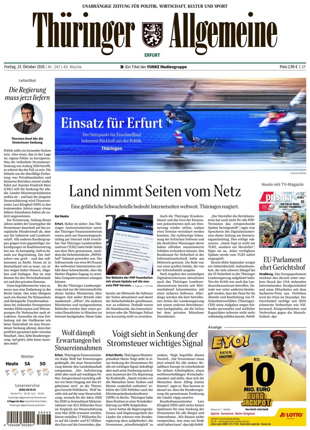 Th&uuml;ringer Allgemeine - ePaper