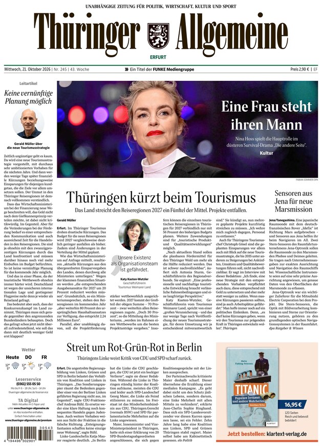 Th&uuml;ringer Allgemeine - ePaper