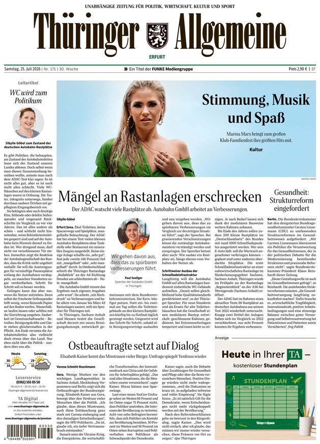 Th&uuml;ringer Allgemeine - ePaper