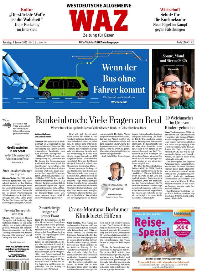 WAZ Westdeutsche Allgemeine Zeitung - ePaper