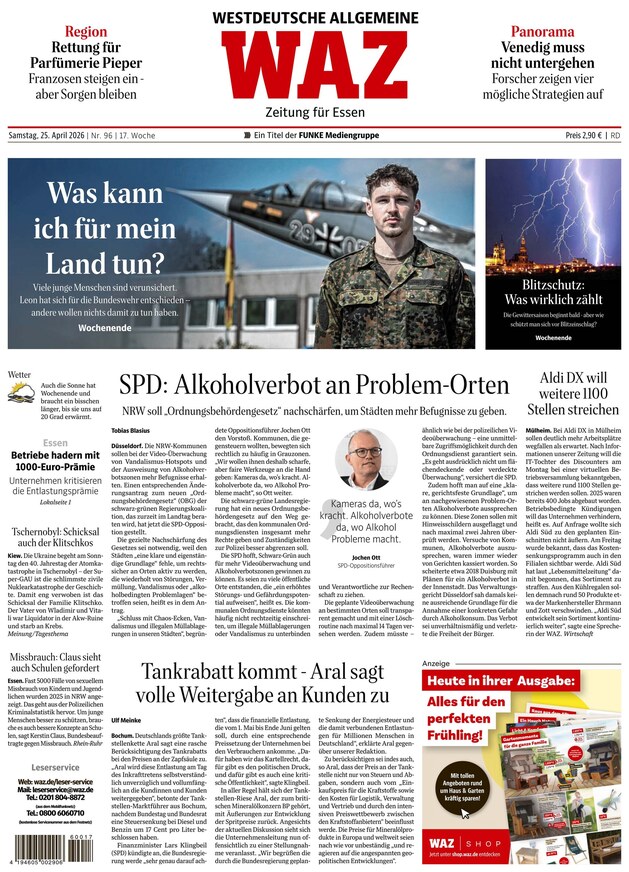 WAZ Westdeutsche Allgemeine Zeitung - ePaper