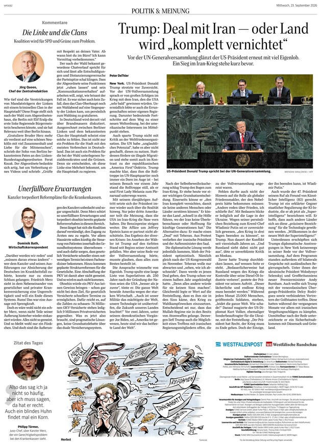 Registration Paper Code Westfalenpost Bad Berleburg / Wittgenstein newspaper - read as e-paper ...