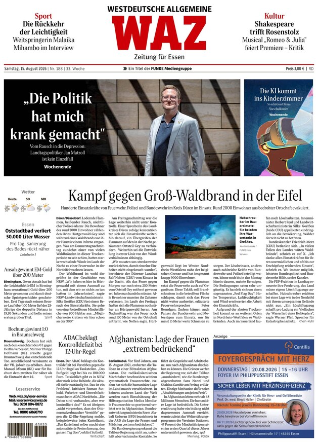 WAZ Westdeutsche Allgemeine Zeitung - ePaper