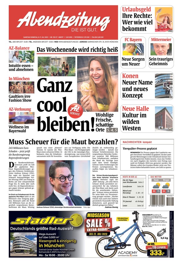 Abendzeitung München - ePaper