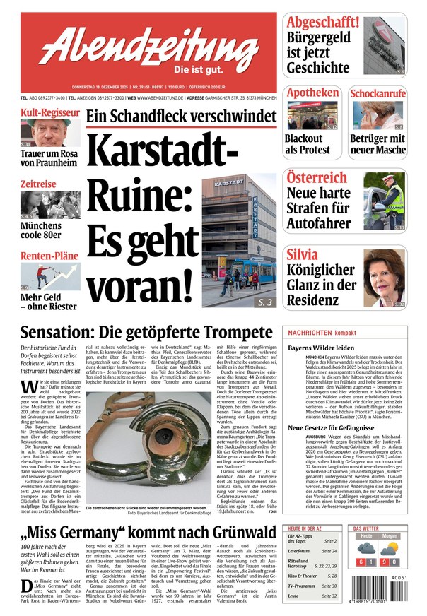 Abendzeitung München - ePaper