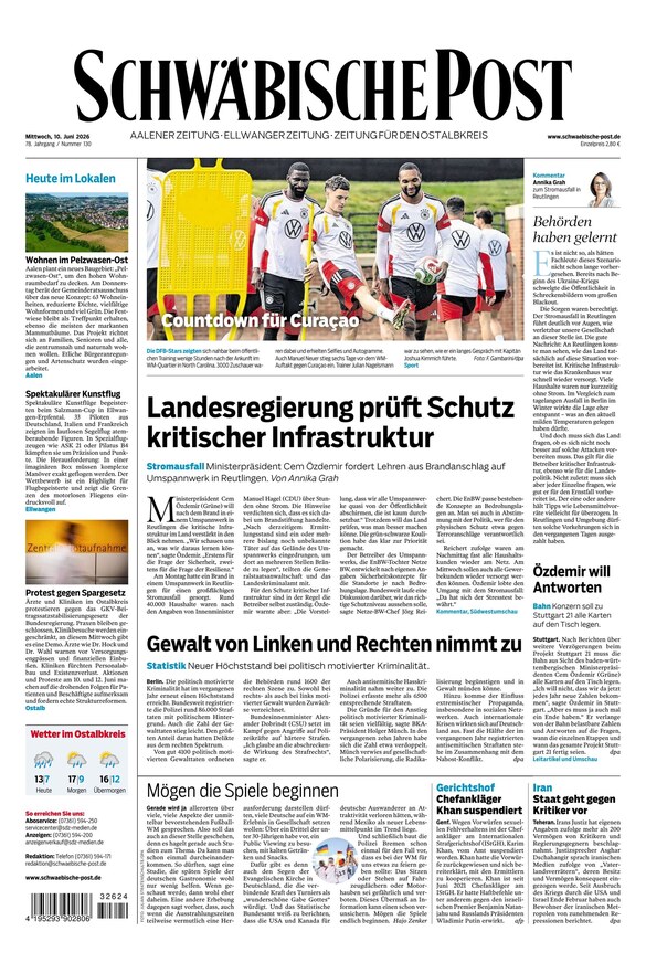 Schw&auml;bische Post - ePaper