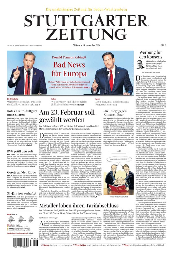 Stuttgarter Zeitung - ePaper