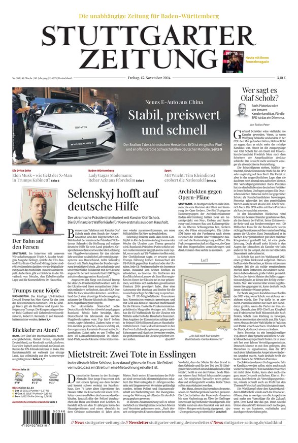 Stuttgarter Zeitung - ePaper