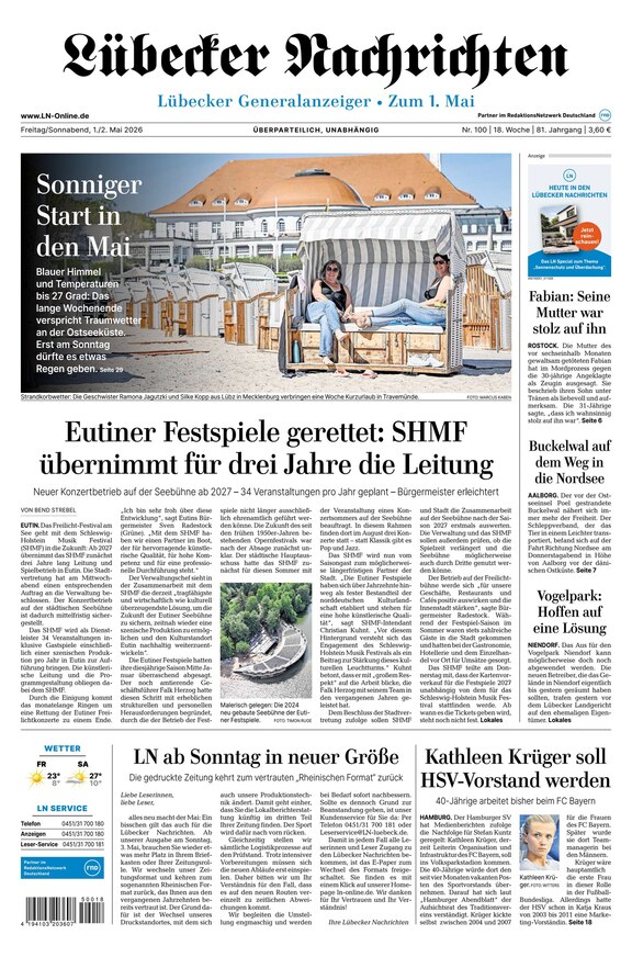 Lübecker Nachrichten - ePaper