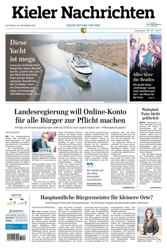 Kieler Nachrichten - ePaper