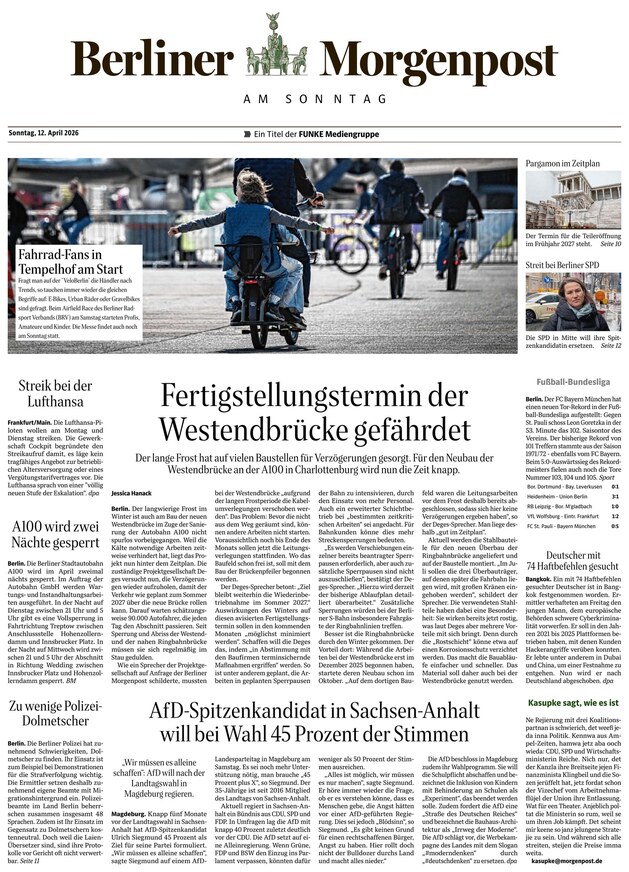 BERLINER MORGENPOST - ePaper