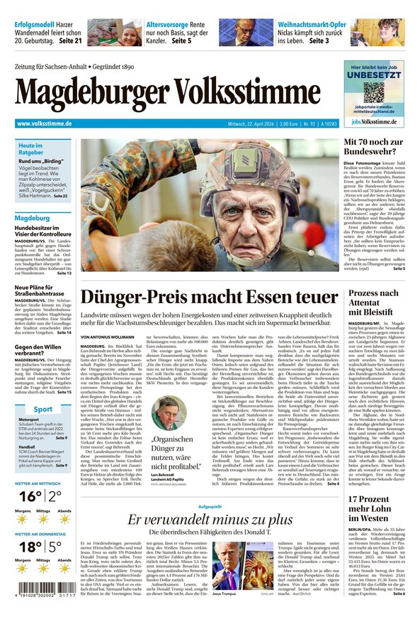 Volksstimme - ePaper