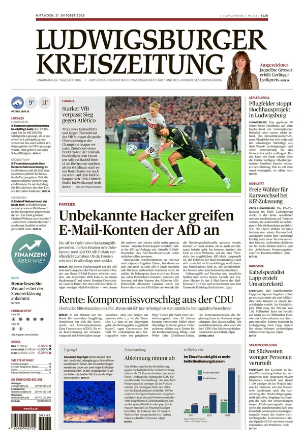Ludwigsburger Kreiszeitung - ePaper