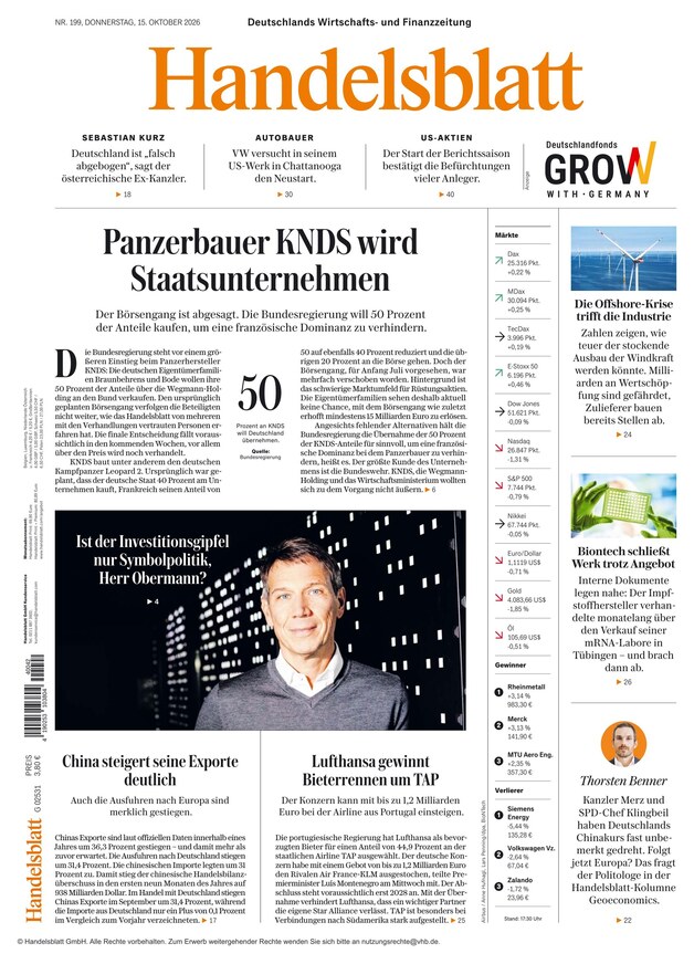 Handelsblatt - ePaper