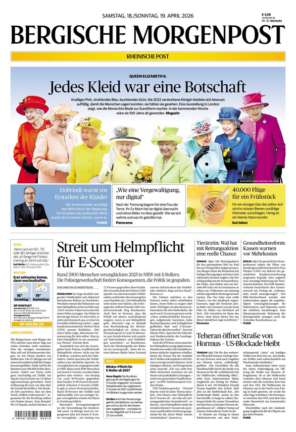 Bergische Morgenpost - ePaper