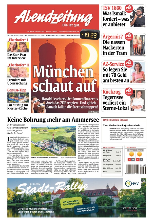 Abendzeitung M&uuml;nchen - ePaper