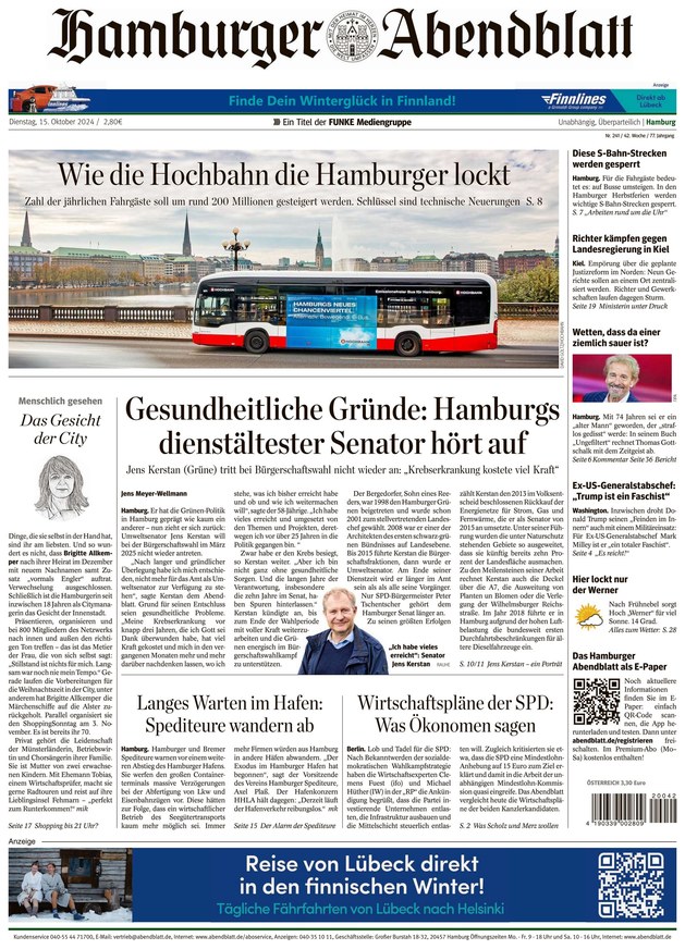 HAMBURGER ABENDBLATT - ePaper