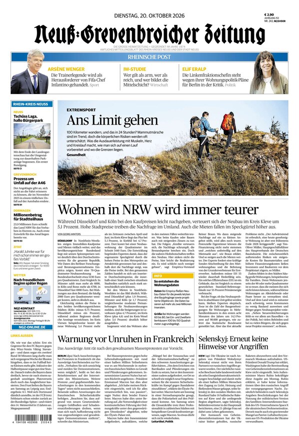 Neuss-Grevenbroicher Zeitung - ePaper