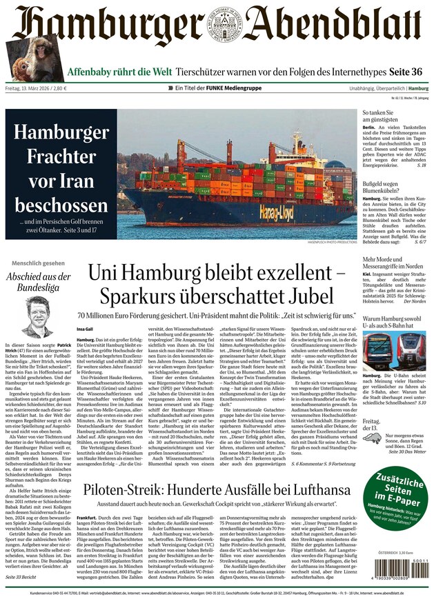 HAMBURGER ABENDBLATT - ePaper