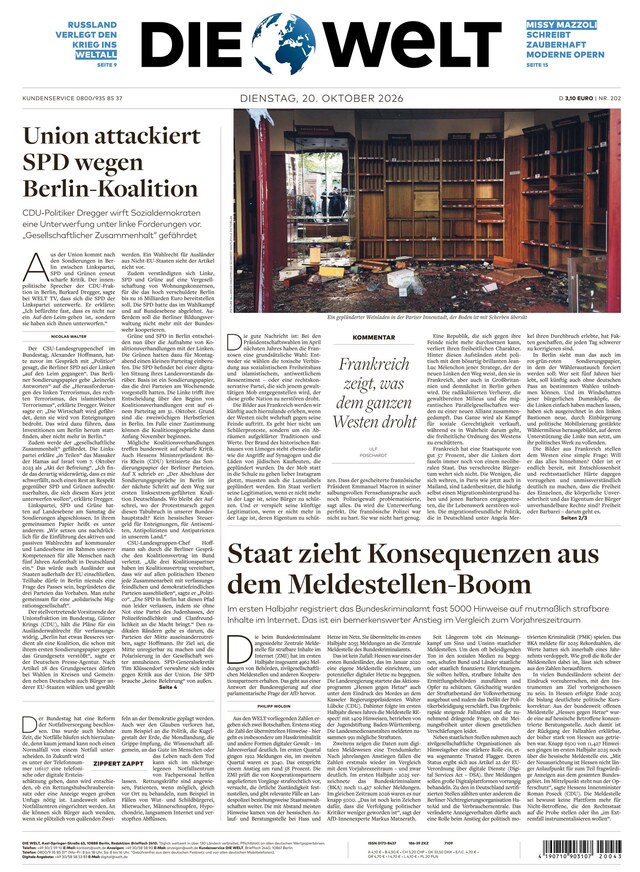 DIE WELT - ePaper