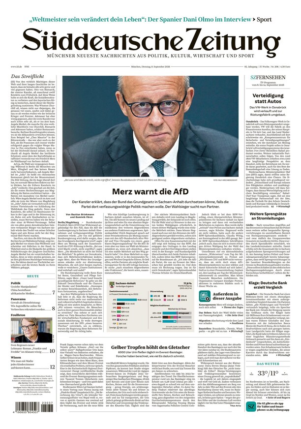 S&uuml;ddeutsche Zeitung - ePaper