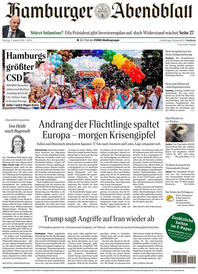 HAMBURGER ABENDBLATT - ePaper