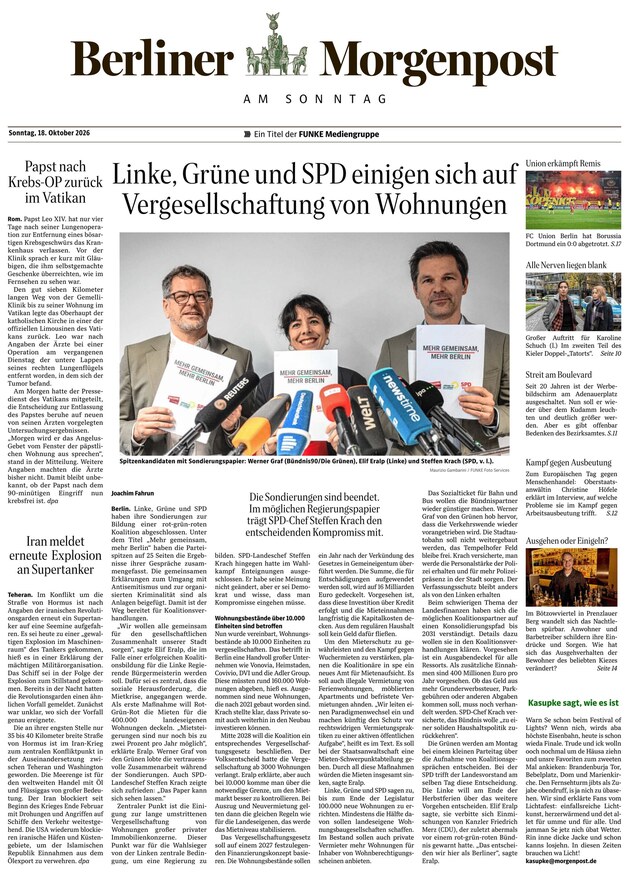 BERLINER MORGENPOST - ePaper