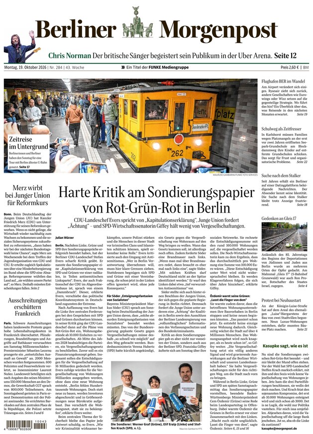 BERLINER MORGENPOST - ePaper