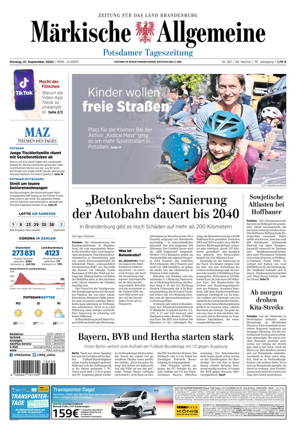 Maerkische Allgemeine.De Maerkische Allgemeine.De