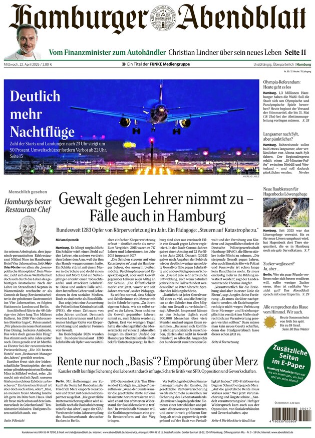 HAMBURGER ABENDBLATT - ePaper