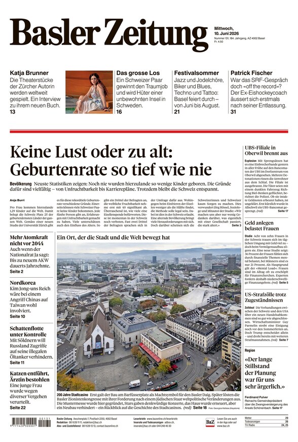 Basler Zeitung - ePaper