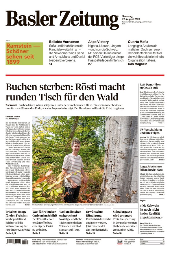 Basler Zeitung - ePaper