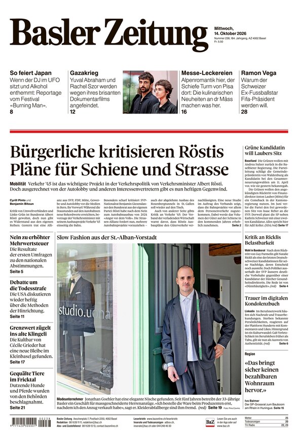Basler Zeitung - ePaper