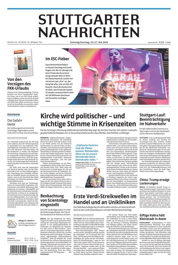 Stuttgarter Nachrichten - ePaper