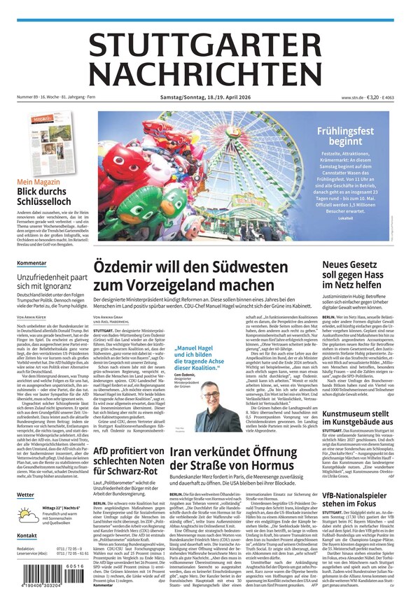 Stuttgarter Nachrichten - ePaper