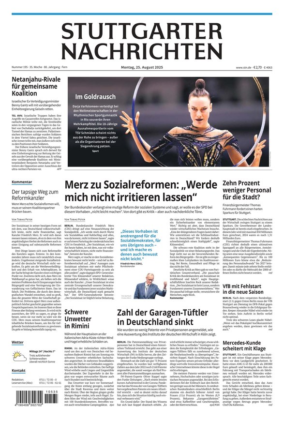 Stuttgarter Nachrichten - ePaper