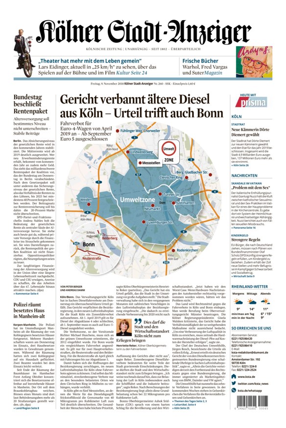 Kölner stadt anzeiger bekanntschaften