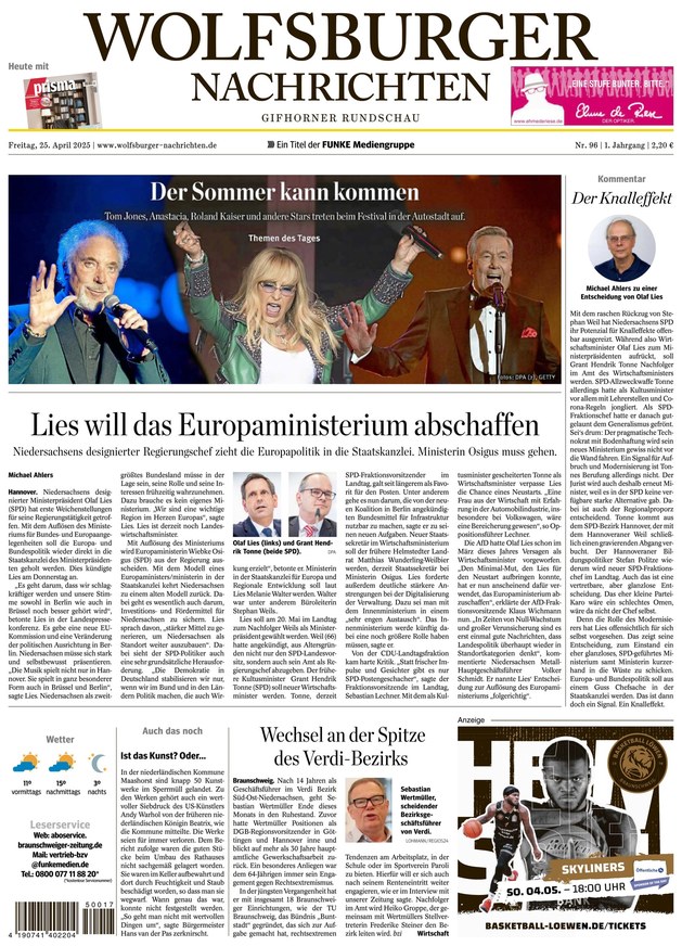 Wolfsburger Nachrichten - ePaper