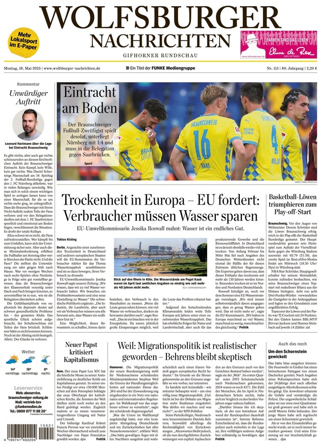 Wolfsburger Nachrichten - ePaper